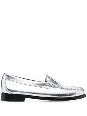 G.H. Bass & Co. Weejuns penny-slot loafers - Silver