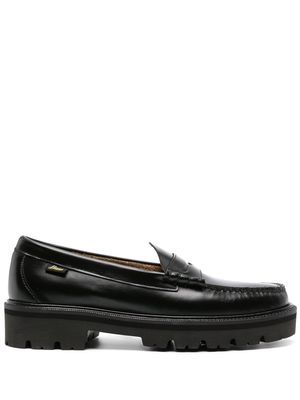 G.H. Bass & Co. Weejuns Super Lug Larson leather penny loafers - Black