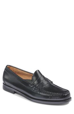 G.H. BASS Larson Leather Penny Loafer in Black