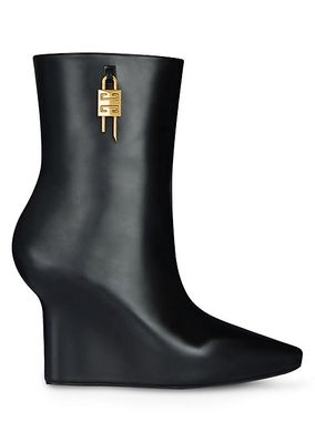 G-Lock Ankle Boots in Leather