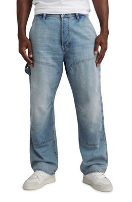 G-STAR 3D Loose Fit Carpenter Jeans in Sun Faded Fogbow 