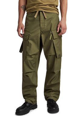 G-STAR R-3N Balloon Cargo Pants in Shadow Olive 