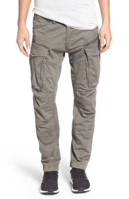 G-Star RAW Rovik Tapered Fit Cargo Pants in Dnugs Grey