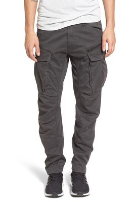 G-Star RAW Rovik Tapered Fit Cargo Pants in Raven