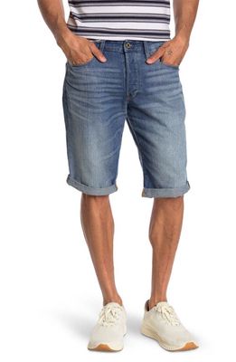 G-Star RAW Slim Fit Denim Shorts in Medium Aged