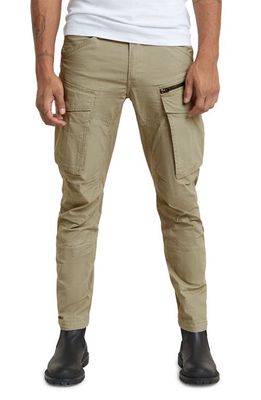 G-STAR Rovic Zip 3D Tapered Fit Cargo Pants in Ensis Green 