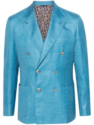 GABO NAPOLI mélange-effect blazer - Blue