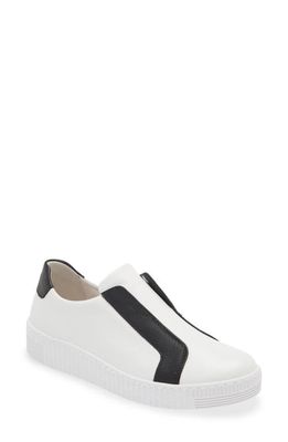 Gabor Slip-On Sneaker in White