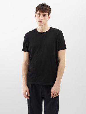 Gabriela Hearst - Bandiera Recycled-cotton Jersey T-shirt - Mens - Black
