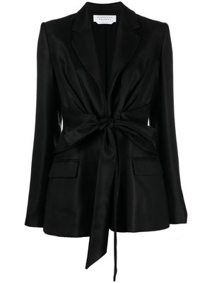 GABRIELA HEARST belted silk jacket - Black