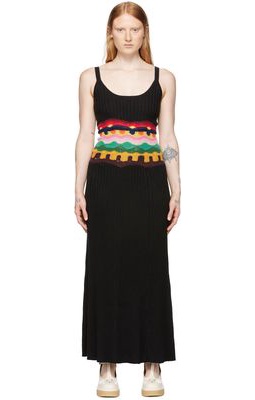 Gabriela Hearst Black Sainz Maxi Dress