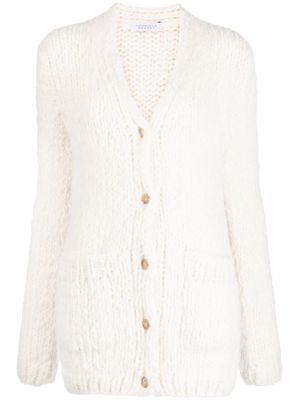 Gabriela Hearst chunky-knit cashmere cardigan - White