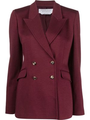 Gabriela Hearst double-breasted wool-blend blazer - Red