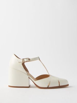 Gabriela Hearst - Hawes Leather Sandals - Womens - White