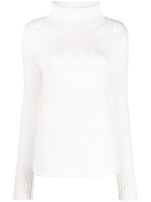 Gabriela Hearst high-neck cashmere jumper - Neutrals