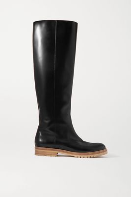 Gabriela Hearst - Howard Leather Knee Boots - Black