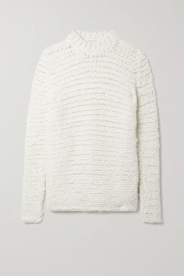 Gabriela Hearst - Larenzo Open-knit Cashmere Sweater - Ivory