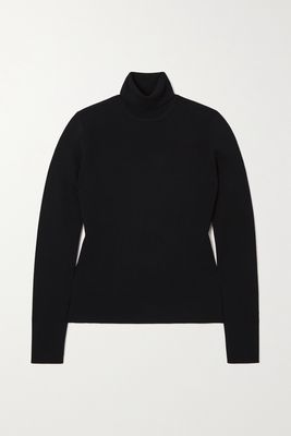 Gabriela Hearst - May Wool, Cashmere And Silk-blend Turtleneck Sweater - Black