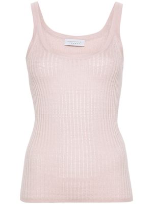 Gabriela Hearst Nevin ribbed tank top - Pink