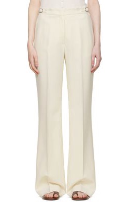 Gabriela Hearst Off-White Vesta Trousers
