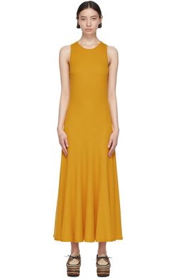 Gabriela Hearst Orange Fiori Maxi Dress