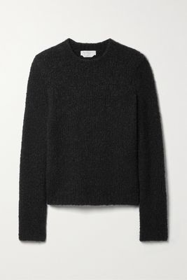 Gabriela Hearst - Philippe Cashmere And Silk-blend Bouclé Sweater - Black