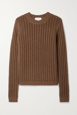 Gabriela Hearst - Phillipe Ribbed Cashmere Sweater - Brown