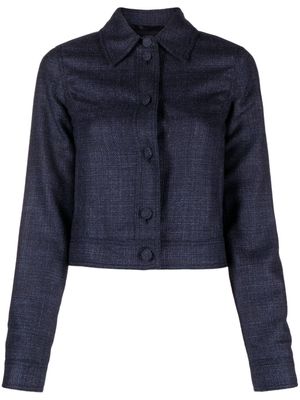 Gabriela Hearst virgin wool-blend jacket - Blue