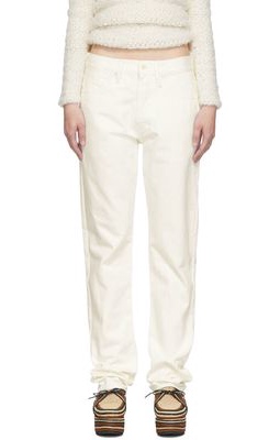 Gabriela Hearst White Anthony Jeans