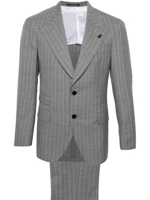 Gabriele Pasini virgin wool double-breasted suit - Grey