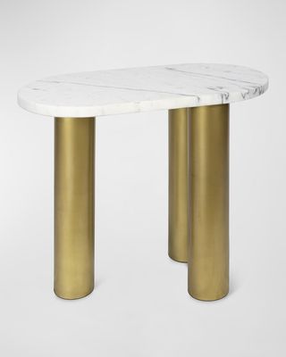 Gabrielle Marble End Table