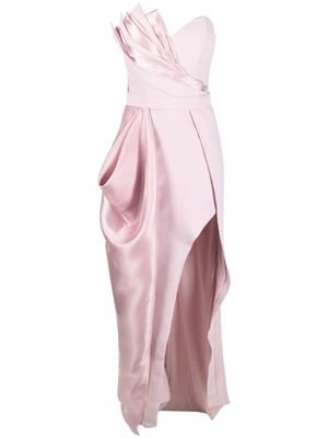 Gaby Charbachy sleeveless long dress - Pink