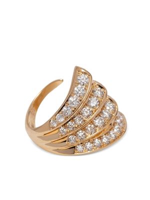 Gaelle Khouri 18kt rose gold Nuances diamond ring - Pink