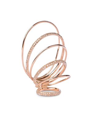 Gaelle Khouri A Capella diamond-embellished ring - Gold
