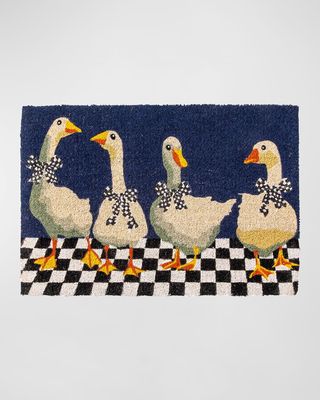 Gaggle of Geese Entrance Mat