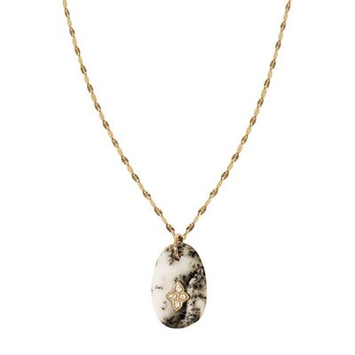 Gaia n°1 necklace agate