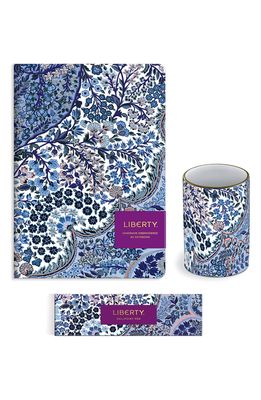 galison Liberty Tanjore Gardens Writing Set in Blue