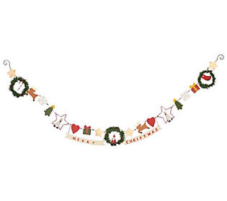Gallerie II Clap saddle Christmas Garland