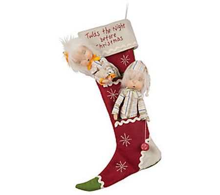 Gallerie II Dilly & Dally Christmas Stocking