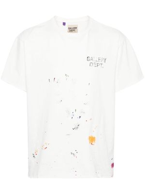GALLERY DEPT. Boardwalk paint-splatter T-shirt - Neutrals