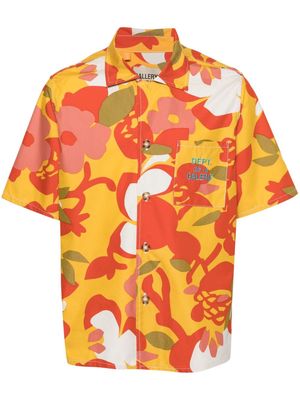 GALLERY DEPT. floral-print short-sleeve shirt - Orange