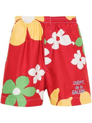 GALLERY DEPT. floral-print swim shorts - Red