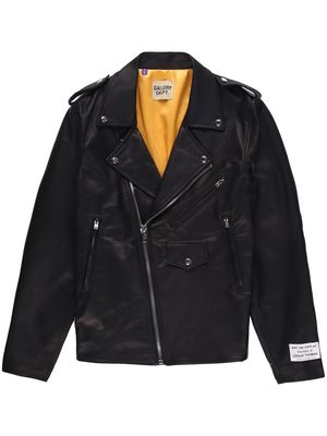 GALLERY DEPT. leather biker jacket - Black