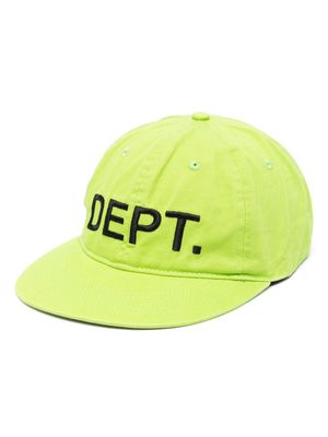 GALLERY DEPT. logo-embroidered cotton cap - Green