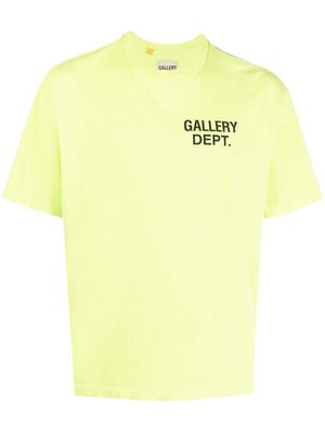 GALLERY DEPT. logo-print cotton T-shirt - Green
