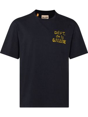GALLERY DEPT. logo print short-sleeve T-shirt - Blue