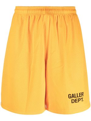 GALLERY DEPT. logo-print track shorts - Orange