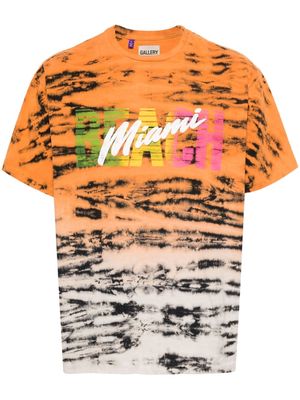 GALLERY DEPT. Miami Beach tiger-print T-shirt - Orange