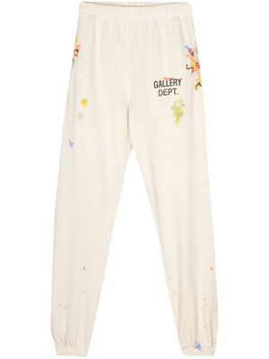GALLERY DEPT. paint-splatter track pants - Neutrals