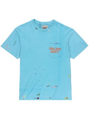 GALLERY DEPT. Vintage Logo Painted cotton T-shirt - Blue